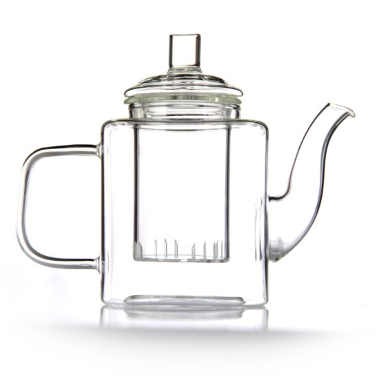 Szklany dzbanek kubiczny z filtrem 400ml