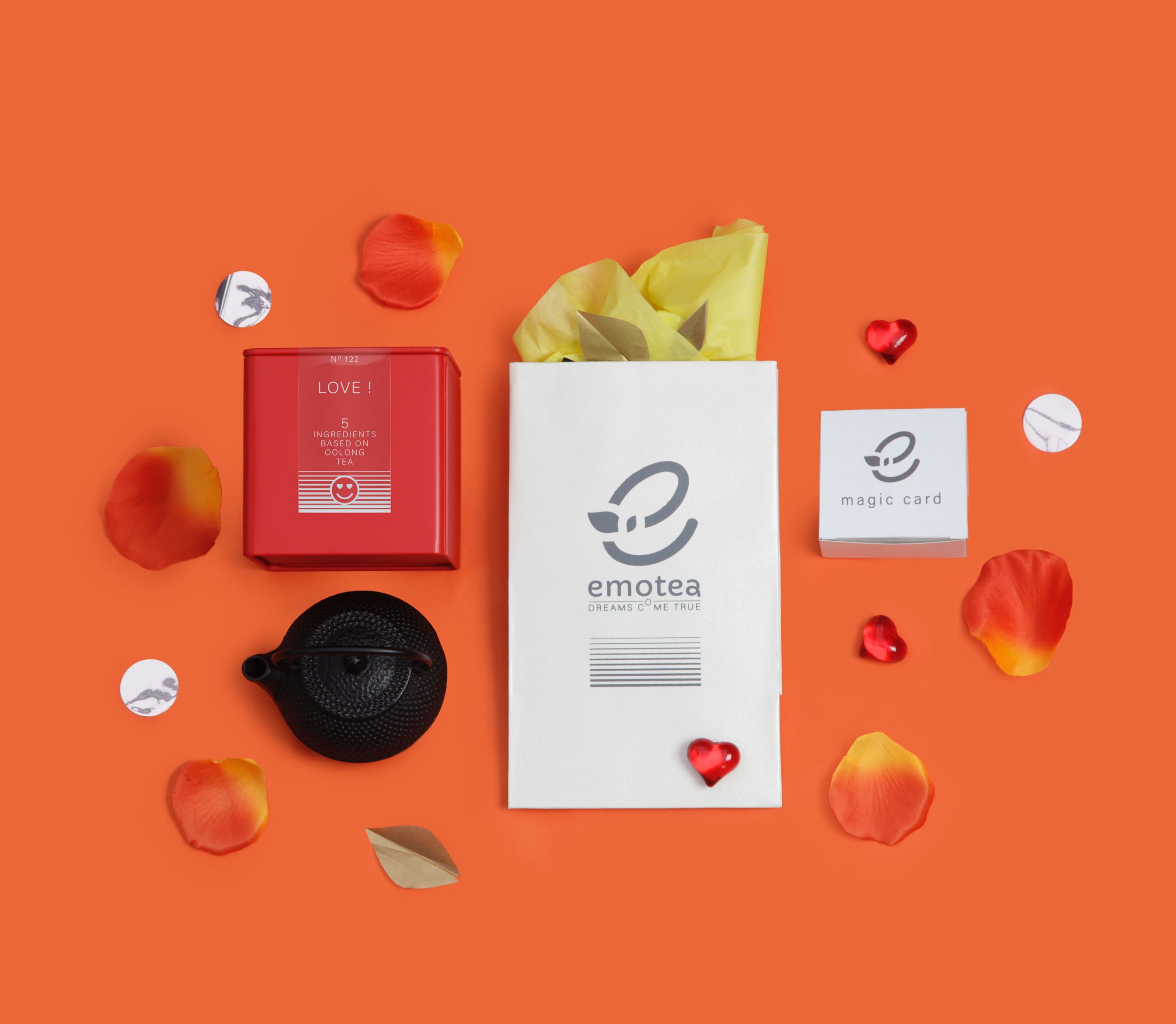 zestaw z herbatą Love